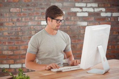 How can I improve my touch typing posture