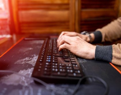 How can touch typing help me in my career?